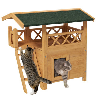 Outdoor 2024 kitten house