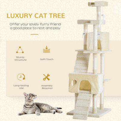 Clever paws outlet cat activity tower