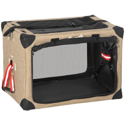 Dog travel crate pets at cheap home