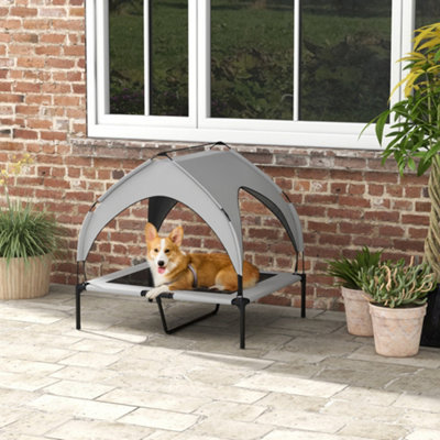 Raised cooling dog bed hotsell
