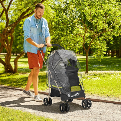 Diy stroller rain store cover