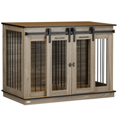 Large dog 2024 crate furniture