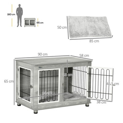 Medium wire dog crate dimensions sale