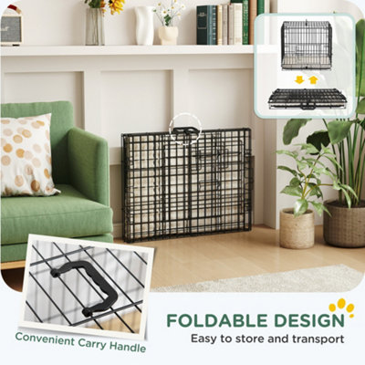 Picture Idea: Pawhut Dog Crate With Two Doors Tray Soft Cushion For