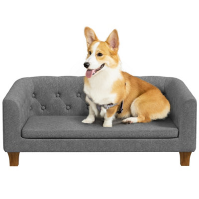 Raised dog couch hotsell