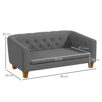 Elevated dog couch best sale