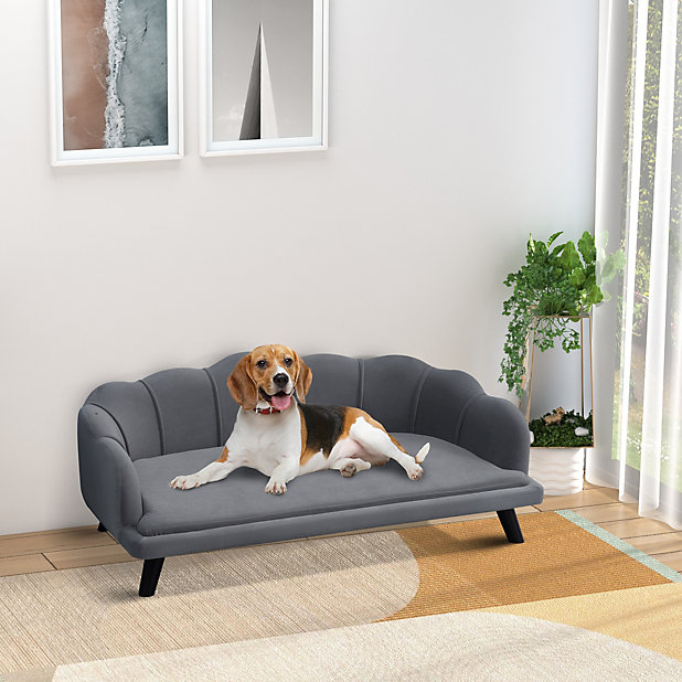 Pawhut Dog Sofa For Medium Large Dogs