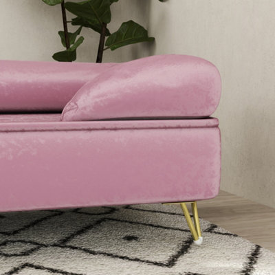 Pink pet sofa sale