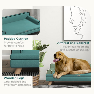 Medium dog outlet sofa