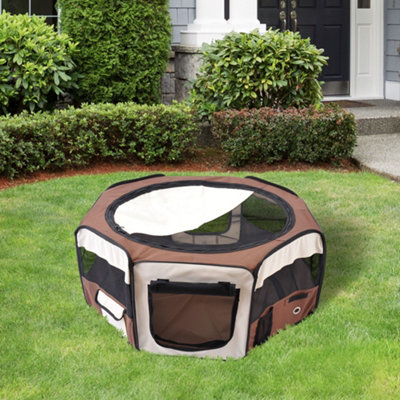 Octagon pet hot sale playpen