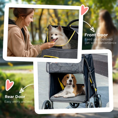 Dog carriage stroller online