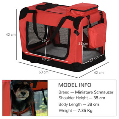 Medium foldable shop dog crate