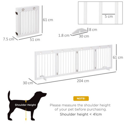 5 foot store tall dog gate