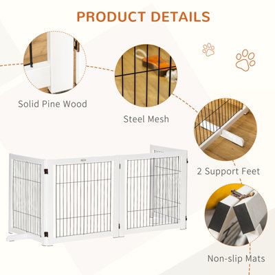 Free standing fencing for hot sale dogs