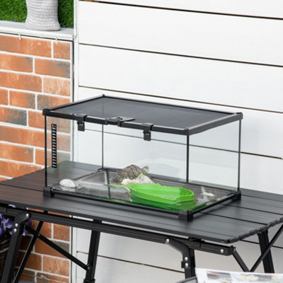 Acrylic cage best sale tank terrarium hamster