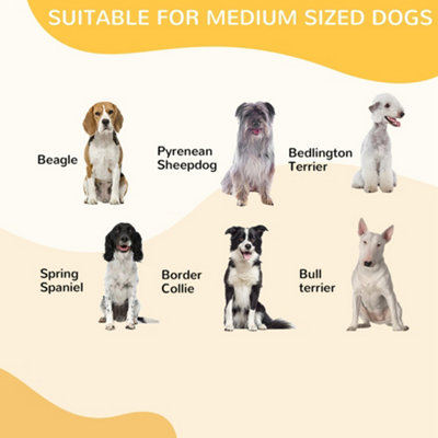 PawHut Heavy Duty 8 Panel Dog Play Pen Pet Playpen for Puppy Rabbit Enclosure Foldable Indoor Outdoor 80 x 100 cm - 7