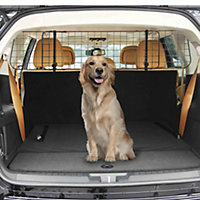 PawHut Heavy Duty Pet Dog Car Barrier Adjustable Ventilated Mesh Wire Guard