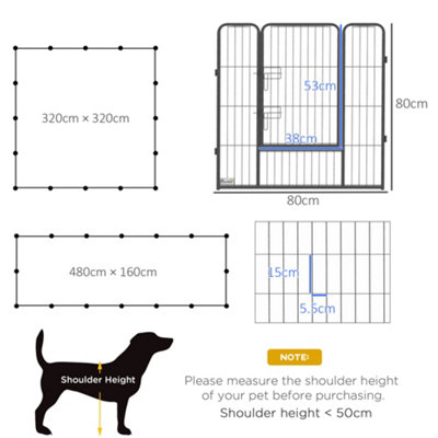 16 panel best sale playpen for dogs