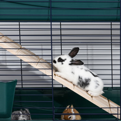 Rabbit guinea pig cage best sale