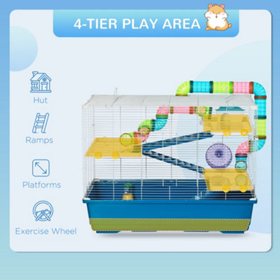 4 level best sale hamster cage