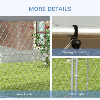 Pipe and steel dog kennel online