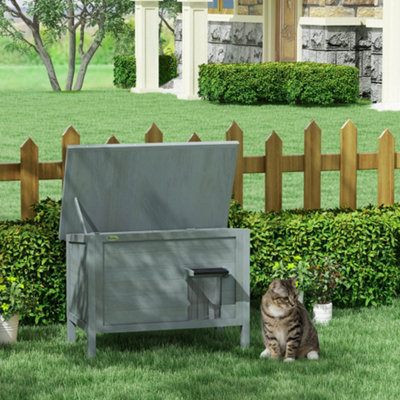 Outdoor cat hot sale house petsmart