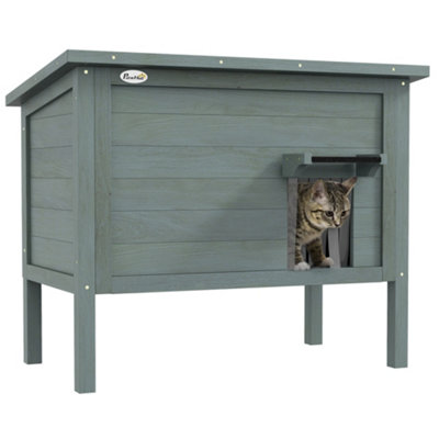 Insulated sales cat houses