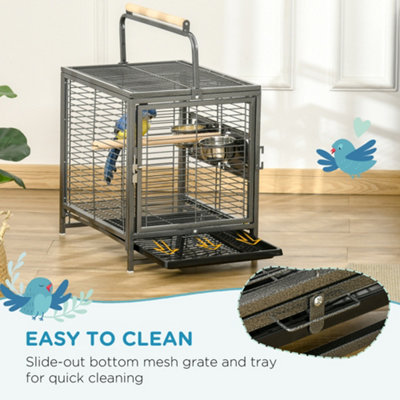 Photo inspiration: Pet Parrot Cage Online Shopping Reference: Pawhut Parrot Cage Travel Carry Pet Bird Cage Cockatiel W