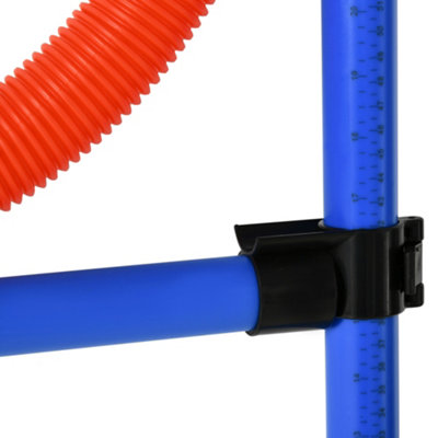 PawHut Pet Agility Training Equipment Dog Play Run Jump Obedience Training Set Adjustable (Pole + Hoop + Hurdle) - 8