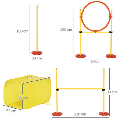 Pawhut hot sale agility tunnel