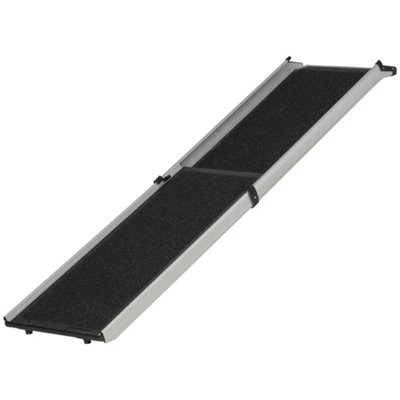 PawHut Portable Telescoping Dog Ramp, Pet Ramp for Cars with Carry