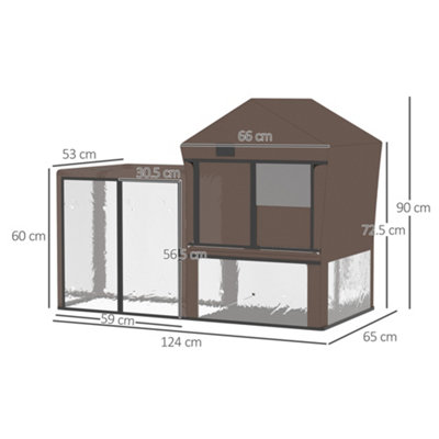 Guinea pig hutch cover sale