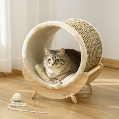 Cat bed hotsell and scratcher