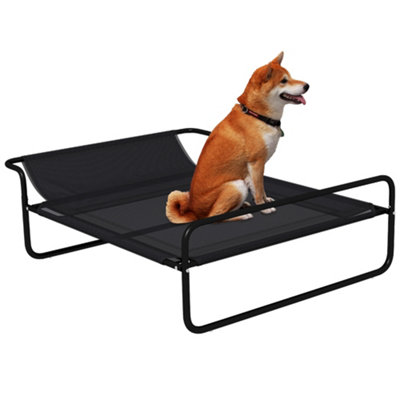 Medium elevated dog clearance bed