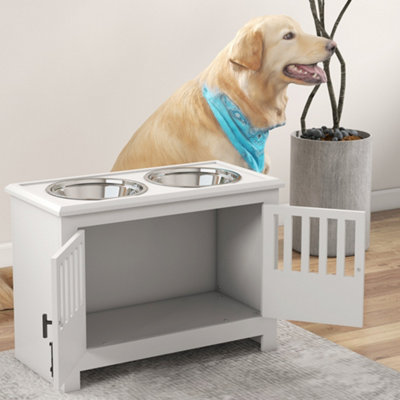 Raised water bowl best sale