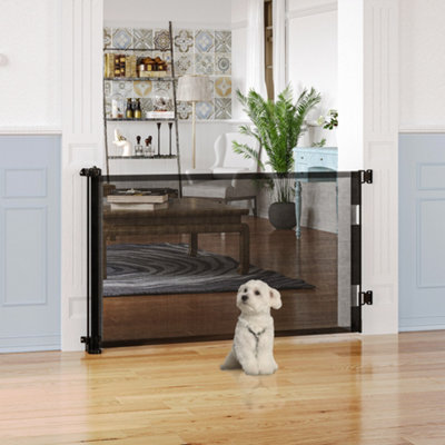 Retractable best sale pet barrier