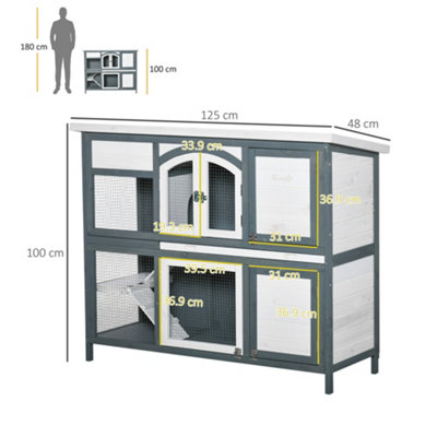 Vertical guinea hot sale pig cage