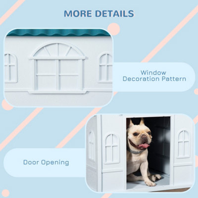 Medium plastic cheap dog house