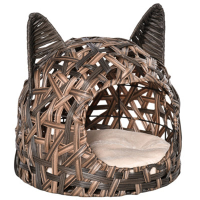 BeOneBreed,Cat, Wire Basket & Cushion - Ren's Pets