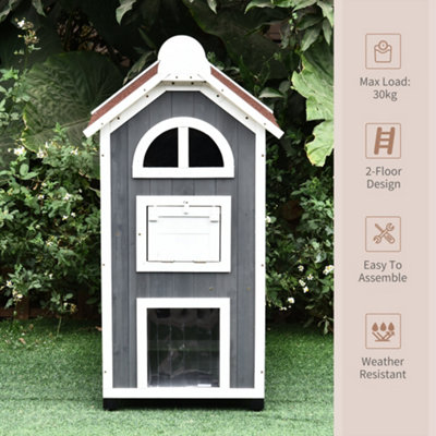 Outdoor cat cave sale