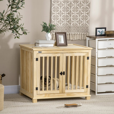 Dog crate best sale end tables