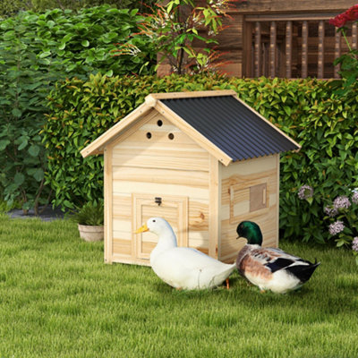 Punchau Cedar Wood Duck Houses For Outside - Outdoor Wood