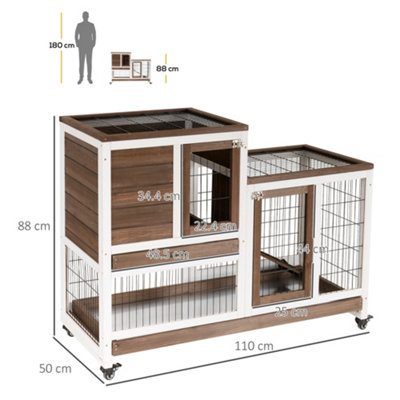 Diy rabbit run store indoor