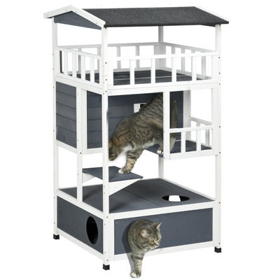 Outdoor cat best sale beds for winter