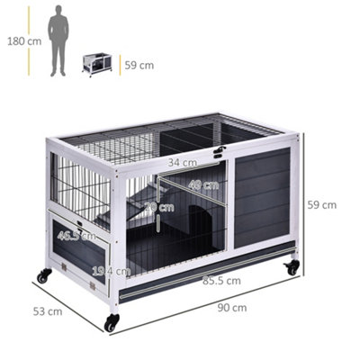 Rabbit portable hot sale cage