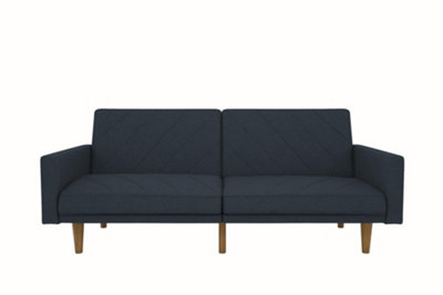 Paxson Clic Clac Sofa Bed in Navy Blue