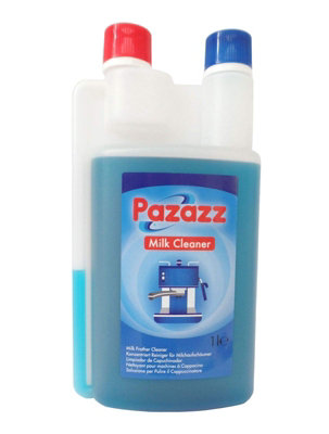 PAZAZZ Milk Froth Cleaner 1000ml - Espresso Machine Detergent (3 Pack)