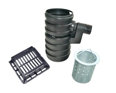 PBSL Group Yard Gully Set - Trapped 300mm Diameter x 600mm High with ...