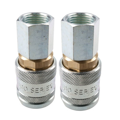 PCL 100 Series Female Coupler Air Fitting Hose 1/2