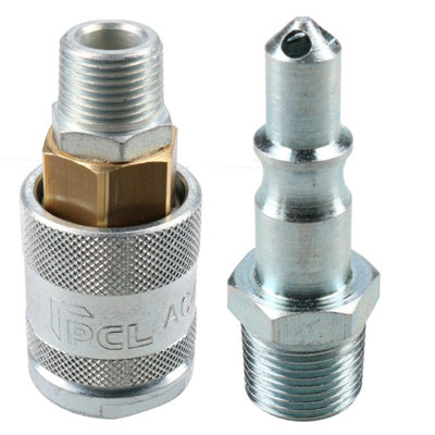 PCL 60 Series Adaptor – R 3/8 Male Thread – High Quality Air Line Fitting – ACA2661